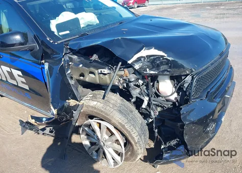 2020 Dodge Durango Pursuit Awd z USA, uszkodzony, nr VIN 1C4SDJFT3LC286708